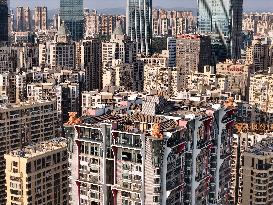 Courtyard Building on Building Rooftop in Nanning