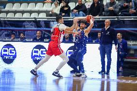 BASKET - Serie A2 - Real Sebastiani Rieti vs Flats Service Fortitudo Bologna, Stagione 2025-26 Campionato Italiano Pallacanestro