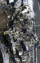 Fatal vehicle pileup on eastern Japan expressway