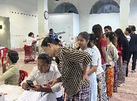 Myanmar's 1st general election since 2021 coup