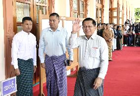 Myanmar's 1st general election since 2021 coup