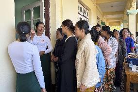 Myanmar's 1st general election since 2021 coup