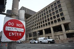 FBI Building Permanent Closure - Washington