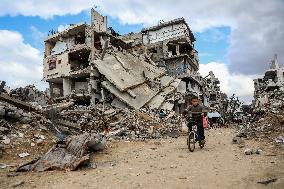 Daily Life at the Jabalia Refugee Camp - Gaza