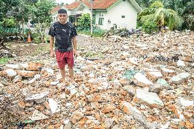 Military Aid Distribution After Tropical Cyclone in Aceh - Indonesia