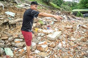Military Aid Distribution After Tropical Cyclone in Aceh - Indonesia