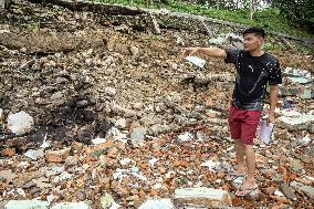 Military Aid Distribution After Tropical Cyclone in Aceh - Indonesia