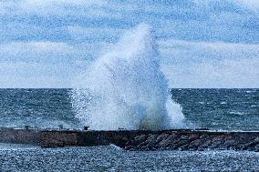 Storm and strong winds in Estonia