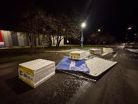 Storm and strong winds in Estonia