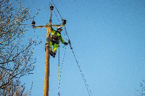 Storm and strong winds in Estonia