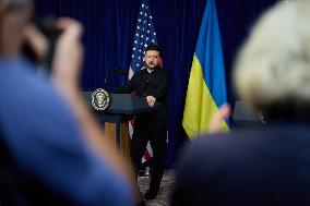 President Trump Meets with Ukrainian President Zelenskyy - Mar-a-Lago