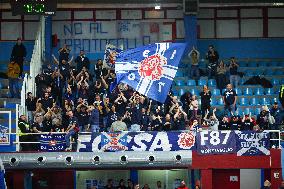 BASKET - Serie A2 - Real Sebastiani Rieti vs Flats Service Fortitudo Bologna, Stagione 2025-26 Campionato Italiano Pallacanestro