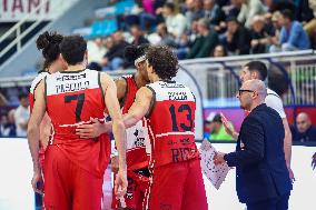 BASKET - Serie A2 - Real Sebastiani Rieti vs Flats Service Fortitudo Bologna, Stagione 2025-26 Campionato Italiano Pallacanestro
