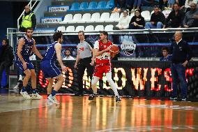 BASKET - Serie A2 - Real Sebastiani Rieti vs Flats Service Fortitudo Bologna, Stagione 2025-26 Campionato Italiano Pallacanestro