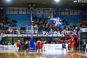 BASKET - Serie A2 - Real Sebastiani Rieti vs Flats Service Fortitudo Bologna, Stagione 2025-26 Campionato Italiano Pallacanestro