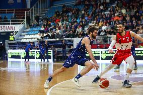 BASKET - Serie A2 - Real Sebastiani Rieti vs Flats Service Fortitudo Bologna, Stagione 2025-26 Campionato Italiano Pallacanestro