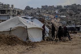 Humanitarian Crisis Continues In Jabalia - Palestine