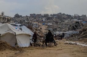 Humanitarian Crisis Continues In Jabalia - Palestine