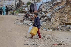 Humanitarian Crisis Continues In Jabalia - Palestine