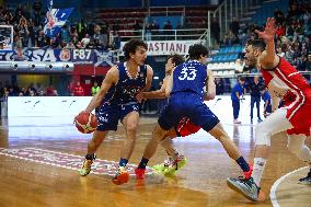 BASKET - Serie A2 - Real Sebastiani Rieti vs Flats Service Fortitudo Bologna, Stagione 2025-26 Campionato Italiano Pallacanestro