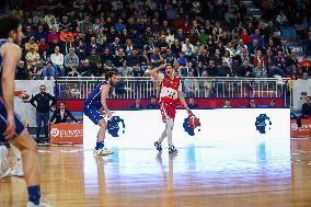 BASKET - Serie A2 - Real Sebastiani Rieti vs Flats Service Fortitudo Bologna, Stagione 2025-26 Campionato Italiano Pallacanestro