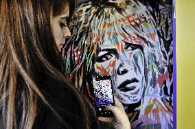 Illustration - Brigite Bardot Art Installation - Paris