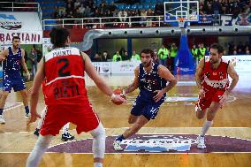 BASKET - Serie A2 - Real Sebastiani Rieti vs Flats Service Fortitudo Bologna, Stagione 2025-26 Campionato Italiano Pallacanestro