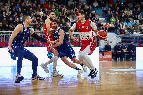 BASKET - Serie A2 - Real Sebastiani Rieti vs Flats Service Fortitudo Bologna, Stagione 2025-26 Campionato Italiano Pallacanestro