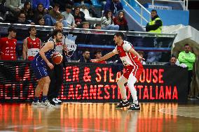BASKET - Serie A2 - Real Sebastiani Rieti vs Flats Service Fortitudo Bologna, Stagione 2025-26 Campionato Italiano Pallacanestro