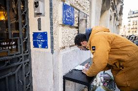 Flowers at Fondation Brigitte Bardot After Actress Death - Paris