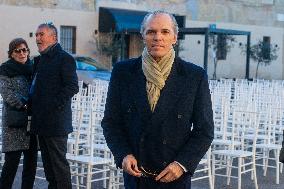 Funeral of Maria Sole Agnelli in Palidoro - Italy