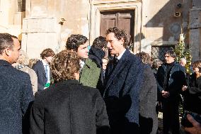 Funeral of Maria Sole Agnelli in Palidoro - Italy