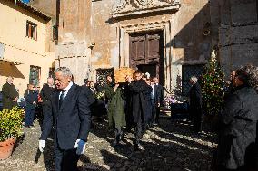 Funeral of Maria Sole Agnelli in Palidoro - Italy