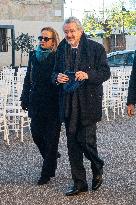 Funeral of Maria Sole Agnelli in Palidoro - Italy