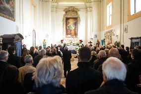 Funeral of Maria Sole Agnelli in Palidoro - Italy