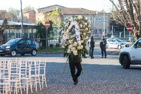 Funeral of Maria Sole Agnelli in Palidoro - Italy
