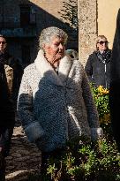 Funeral of Maria Sole Agnelli in Palidoro - Italy