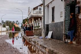 Consequences After the Rains in Valencia