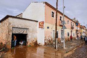 Consequences After the Rains in Valencia