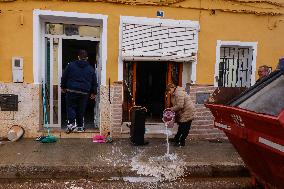 Consequences After the Rains in Valencia