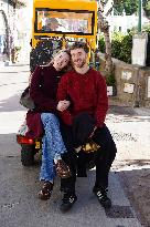 Alanah Bloor with Fred Topping in Capri - Italy