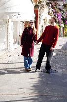 Alanah Bloor with Fred Topping in Capri - Italy