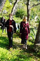 Alanah Bloor with Fred Topping in Capri - Italy