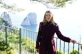 Alanah Bloor with Fred Topping in Capri - Italy