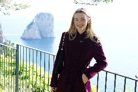 Alanah Bloor with Fred Topping in Capri - Italy