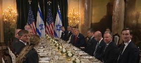 President Trump Meeting With PM Netanyahu - FL
