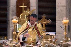 Mass Celebrated on Christmas Eve - Lebanon