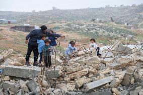 Life in Tents After Demolition - Palestine