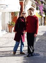 Alanah Bloor With Fred Topping At Capri Hollywood - Capri