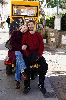 Alanah Bloor With Fred Topping At Capri Hollywood - Capri